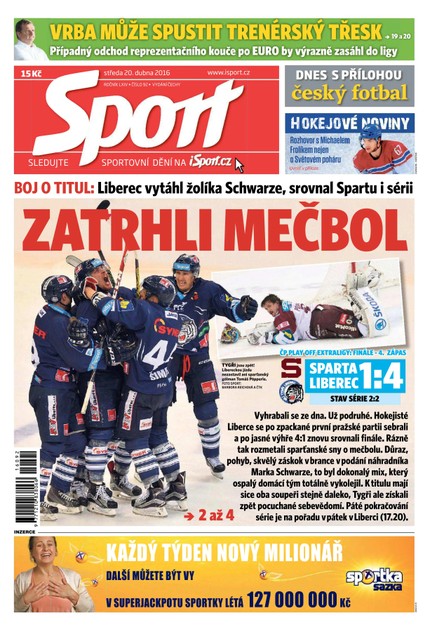 Sport - 20.4.2016