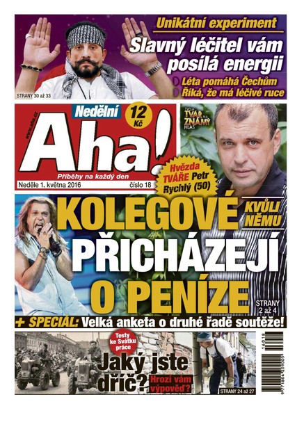 Nedělní AHA! - 1.5.2016