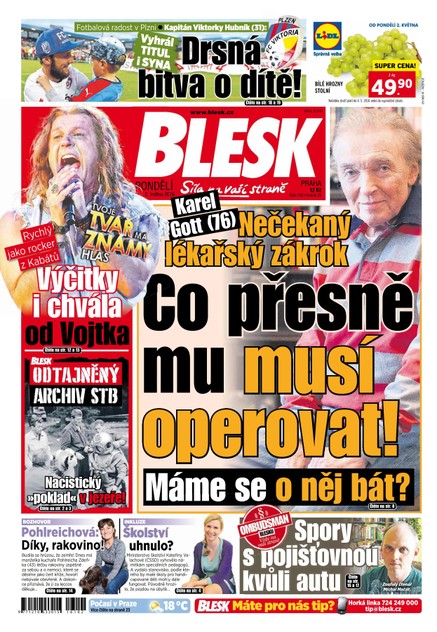Blesk - 2.5.2016
