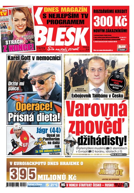 Blesk - 6.5.2016