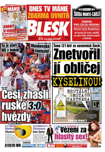 Blesk - 7.5.2016
