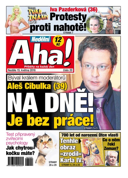 Nedělní AHA! - 15.5.2016