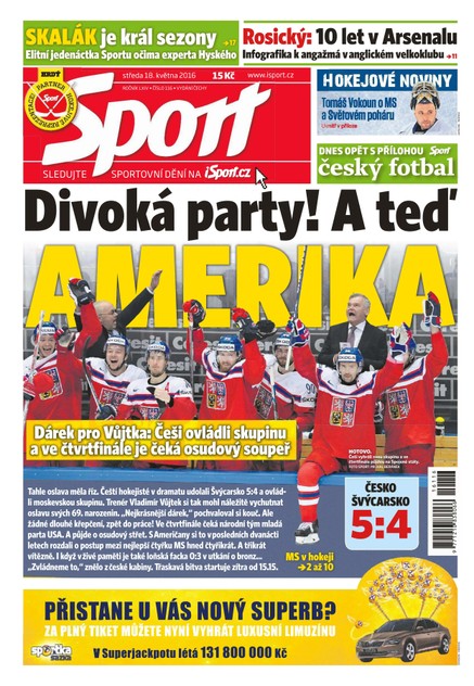 Sport - 18.5.2016