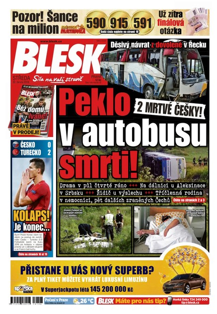Blesk - 22.6.2016