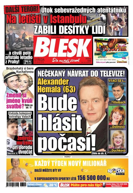 Blesk - 29.6.2016