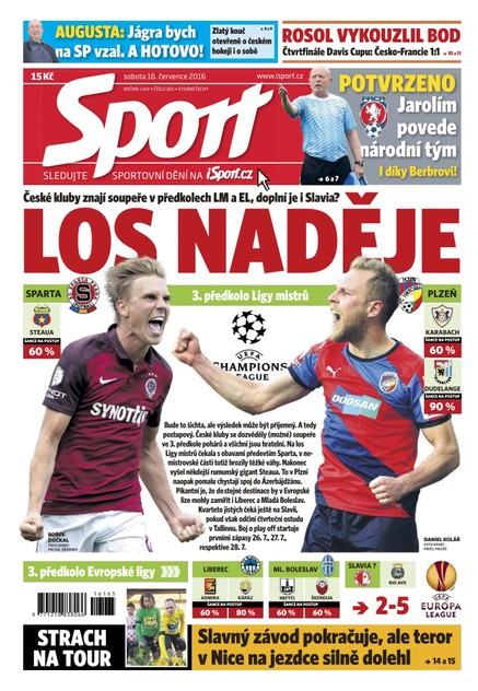 Sport - 16.7.2016