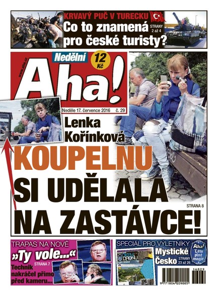 Nedělní AHA! - 17.7.2016