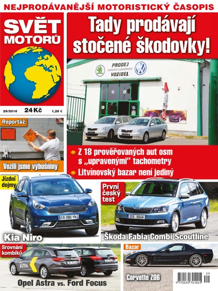 Svět motorů - 18.7.2016