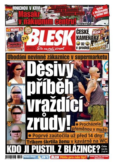 Blesk - 23.7.2016