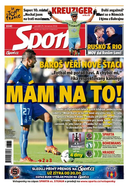 Sport - 25.7.2016