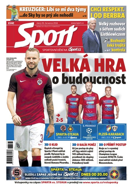 Sport - 26.7.2016