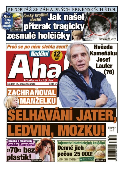 Nedělní AHA! - 31.7.2016