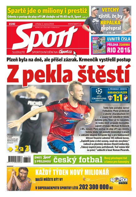 Sport - 3.8.2016