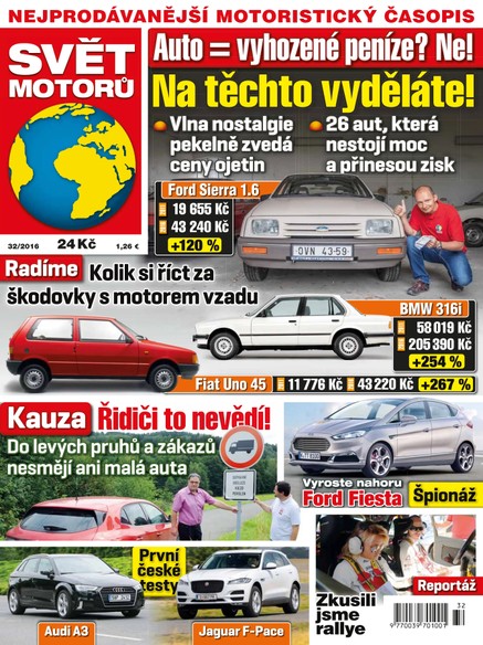 Svět motorů - 8.8.2016