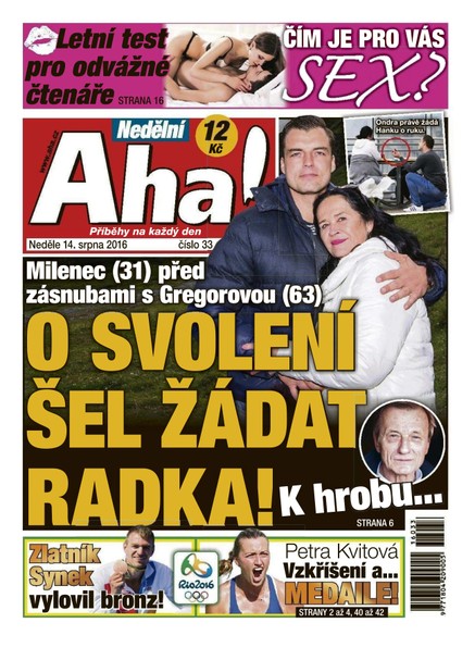 Nedělní AHA! - 14.8.2016