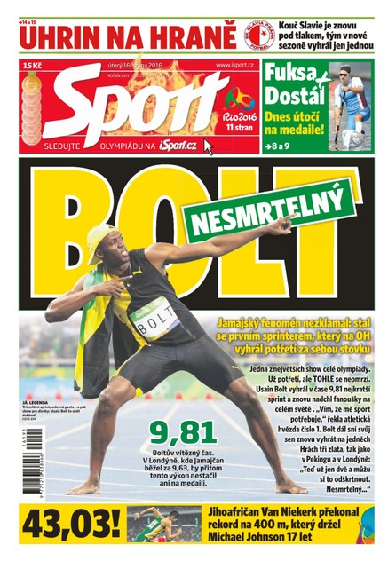 Sport - 16.8.2016