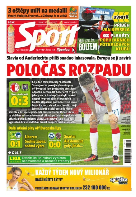 Sport - 19.8.2016