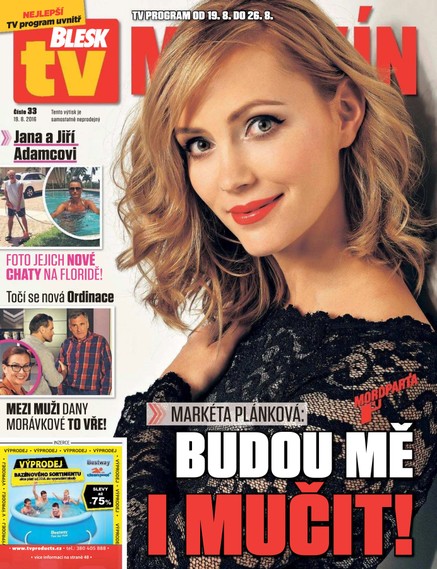 Blesk Tv magazín - 19.8.2016