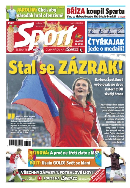 Sport - 20.8.2016