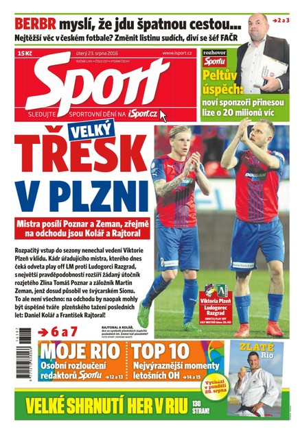 Sport - 23.8.2016