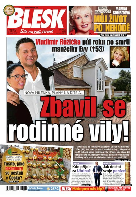 Blesk - 30.8.2016