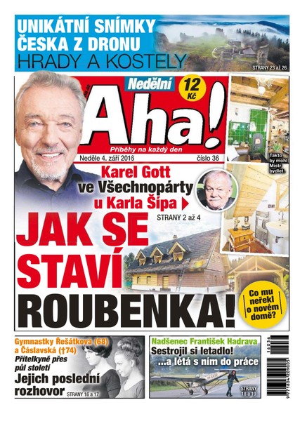 Nedělní AHA! - 4.9.2016
