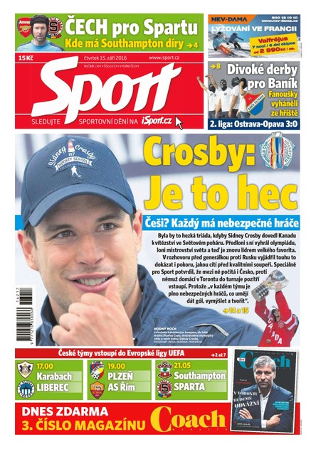 Sport - 15.9.2016