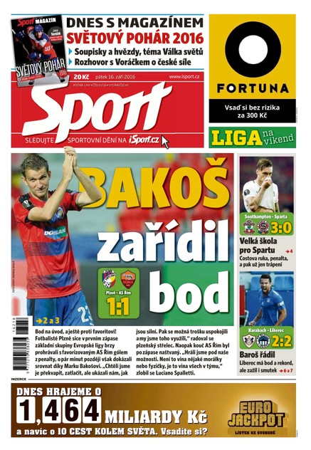 Sport - 16.9.2016