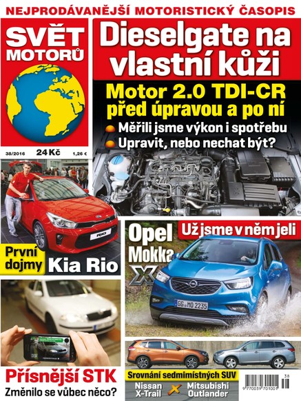 Svět motorů - 19.9.2016