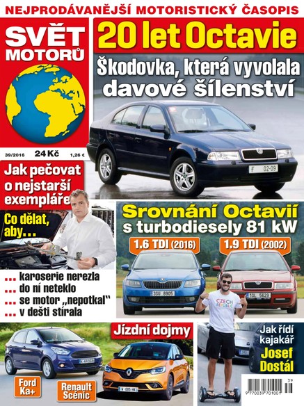 Svět motorů - 26.9.2016