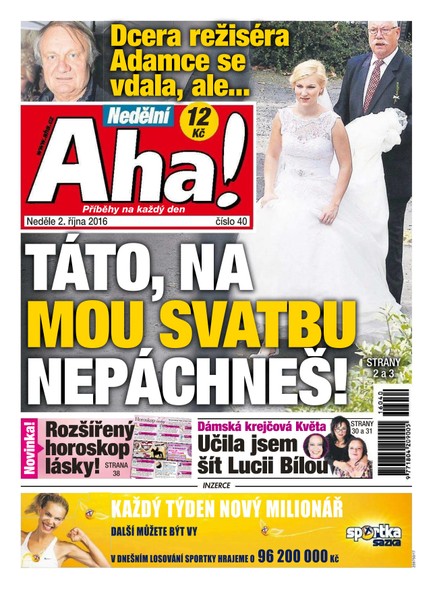 Nedělní AHA! - 2.10.2016