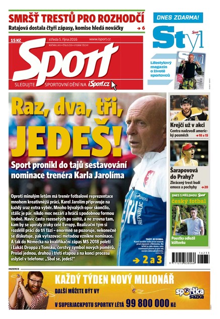 Sport - 5.10.2016