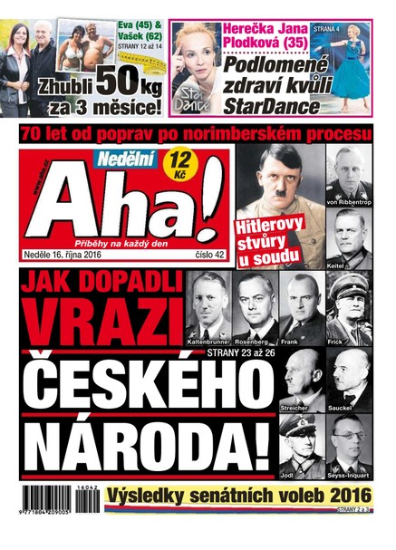Nedělní AHA! - 16.10.2016