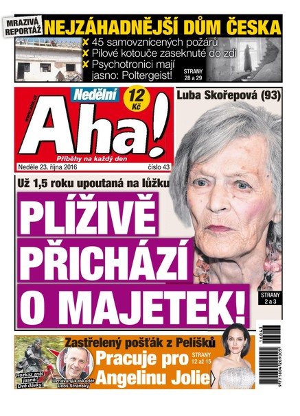 Nedělní AHA! - 23.10.2016