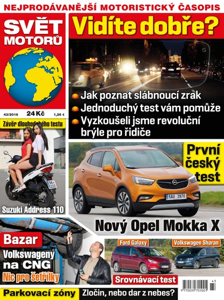 Svět motorů - 24.10.2016