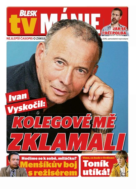 Blesk Tv manie - 29.10.2016