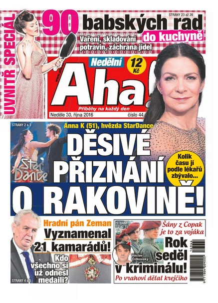 Nedělní AHA! - 30.10.2016