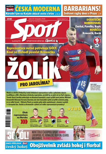 Sport - 8.11.2016