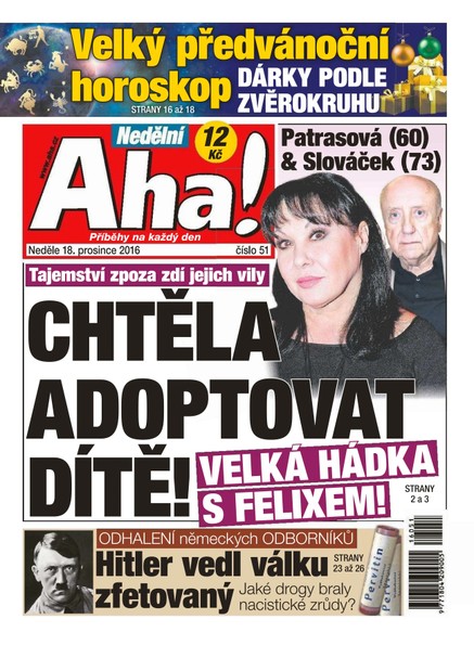 Nedělní AHA! - 18.12.2016