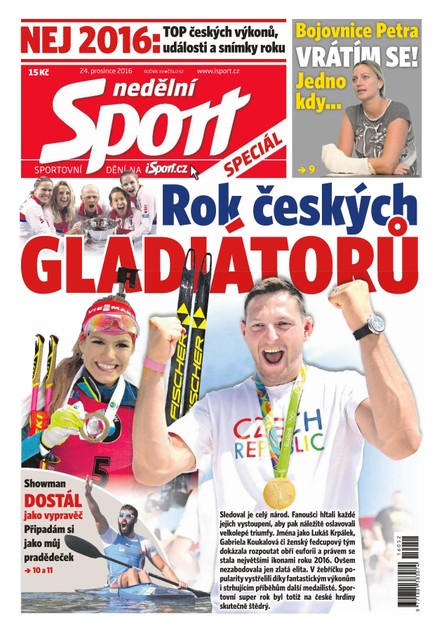 Nedělní Sport - 25.12.2016