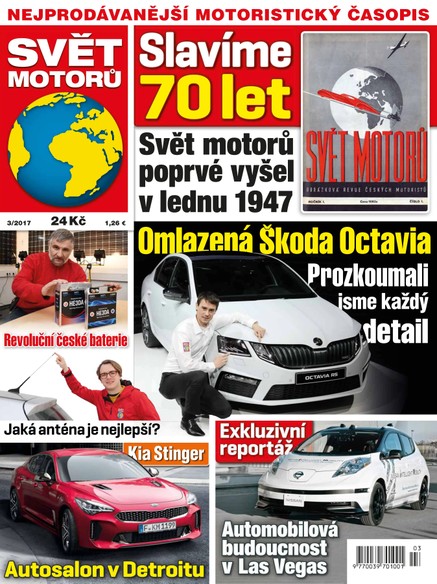 Svět motorů - 16.1.2017