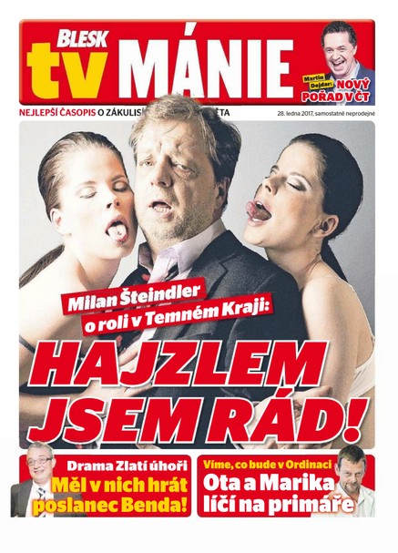 Blesk Tv manie - 28.1.2017