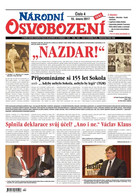 Národní Osvobození 4/2017