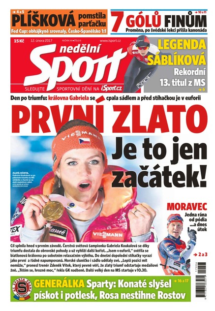 Nedělní Sport - 12.2.2017