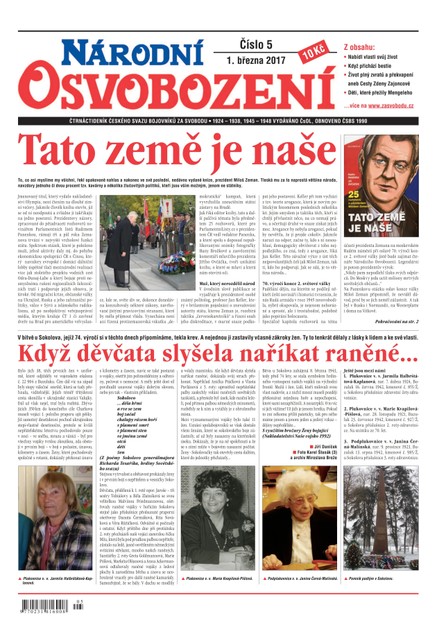 Národní Osvobození 5/2017