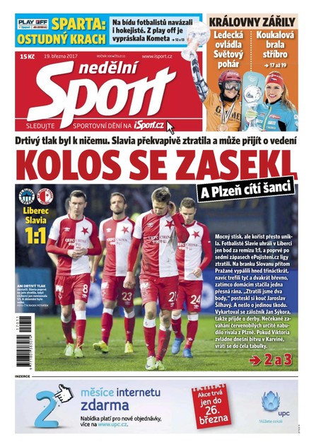 Nedělní Sport - 19.3.2017