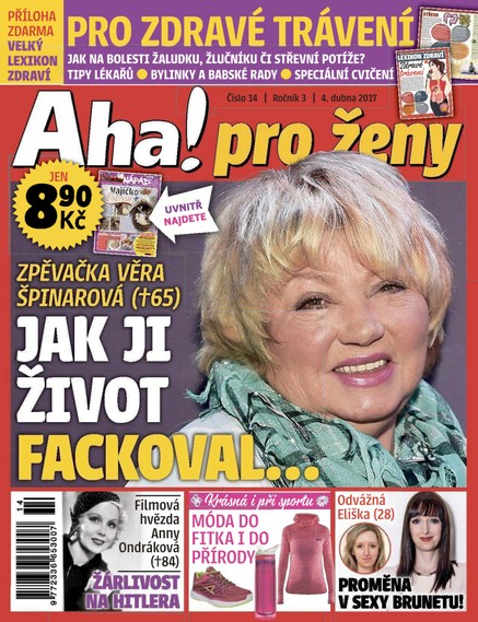 AHA! pro ženy - 4.4.2017