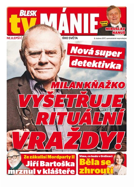 Blesk Tv manie - 8.4.2017