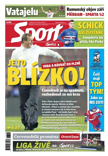 Sport - 29.4.2017