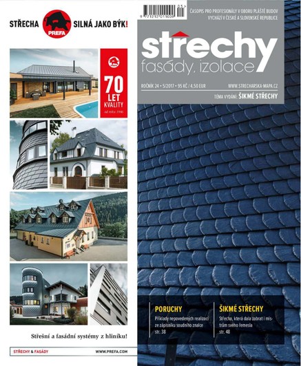 Střechy-Fasády-Izolace 5/2017